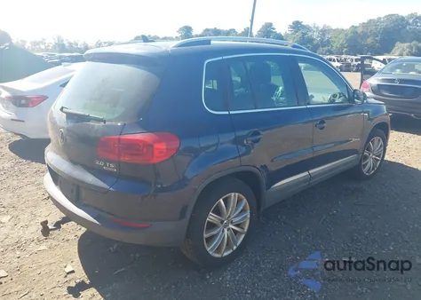 2014 Volkswagen Tiguan Sel from USA, damaged, VIN WVGBV3AX8EW573932
